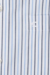 Produktbild f�r 'OLYMP Luxor comfort fit Hemd Langarm New Kent Kragen Steifen blau'
