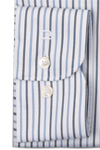 Produktbild f�r 'OLYMP Luxor comfort fit big Hemd Langarm New Kent Kragen Streifen blau'