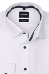 Produktbild f�r 'OLYMP Luxor comfort fit Hemd Langarm New Kent Kragen Feintwill wei�'
