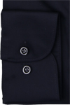 Produktbild f�r 'OLYMP Luxor comfort fit Hemd Langarm New Kent Kragen Feintwill nachtblau'