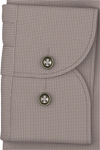 Produktbild f�r 'OLYMP Luxor comfort fit Hemd Langarm New Kent Kragen Muster braun'