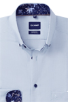 Produktbild f�r 'OLYMP Luxor comfort fit Hemd Langarm Button Down Oxford hellblau'
