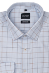 Produktbild f�r 'OLYMP Luxor comfort fit big Hemd Langarm New Kent Kragen Karo blau'
