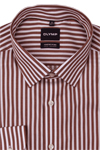 Produktbild f�r 'OLYMP Luxor comfort fit big Hemd Langarm New Kent Kragen Streifen rot'