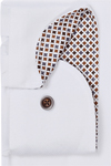 Produktbild f�r 'OLYMP Luxor modern fit Hemd Langarm New Kent Kragen Struktur wei�'