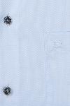 Produktbild f�r 'OLYMP Luxor modern fit Hemd Langarm New Kent Kragen Struktur hellblau'