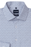 Produktbild f�r 'OLYMP Luxor modern fit Hemd extra kurzer Arm New Kent Kragen Muster wei�'