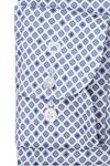 Produktbild f�r 'OLYMP Luxor modern fit Hemd extra kurzer Arm New Kent Kragen Muster wei�'