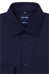 Produktbild f�r 'OLYMP Luxor modern fit Hemd extra kurzer Arm New Kent Kragen Struktur nachtblau'