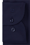 Produktbild f�r 'OLYMP Luxor modern fit Hemd extra kurzer Arm New Kent Kragen Struktur nachtblau'