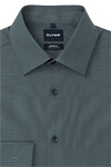 Produktbild f�r 'OLYMP Luxor modern fit Hemd extra kurzer Arm New Kent Kragen Struktur oliv'
