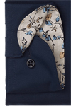 Produktbild f�r 'OLYMP Luxor modern fit Hemd extra langer Arm New Kent Kragen Popeline nachtblau'