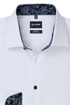 Produktbild f�r 'OLYMP Luxor 24/Seven modern fit Hemd extra langer Arm New Kent Kragen Feintwill wei�'