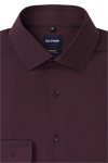 Produktbild f�r 'OLYMP Luxor 24/Seven modern fit Hemd extra langer Arm New Kent Kragen Karo rot'