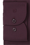 Produktbild f�r 'OLYMP Luxor 24/Seven modern fit Hemd extra langer Arm New Kent Kragen Karo rot'