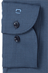 Produktbild f�r 'OLYMP Luxor 24/Seven modern fit Hemd Langarm New Kent Kragen Karo blau'
