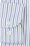 Produktbild f�r 'OLYMP Luxor modern fit Hemd Langarm New Kent Kragen Streifen blau'