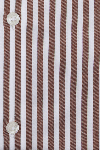 Produktbild f�r 'OLYMP Luxor modern fit Hemd Langarm New Kent Kragen Streifen braun'