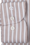 Produktbild f�r 'OLYMP Luxor modern fit Hemd Langarm New Kent Kragen Streifen braun'