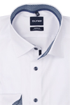 Produktbild f�r 'OLYMP Luxor modern fit Hemd super langer Arm New Kent Kragen Popeline wei�'