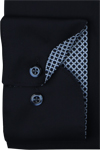 Produktbild f�r 'OLYMP Luxor modern fit Hemd super langer Arm New Kent Kragen Popeline nachtblau'