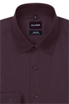 Produktbild f�r 'OLYMP No. Six super slim Hemd extra langer Arm New Kent Kragen Struktur rot'