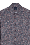 Produktbild f�r 'OLYMP No. Six super slim Hemd extra langer Arm New Kent Kragen Blumenmuster blau'