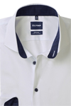 Produktbild f�r 'OLYMP No. Six super slim Hemd Langarm New Kent Kragen Satin wei�'
