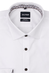 Produktbild f�r 'OLYMP No. Six super slim Hemd Langarm New Kent Kragen Struktur wei�'