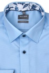 Produktbild fr 'OLYMP Luxor comfort fit Hemd Langarm New Kent Kragen Struktur hellblau'