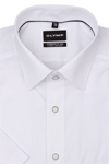 Produktbild fr 'OLYMP Luxor comfort fit big Hemd Halbarm New Kent Kragen Struktur wei'