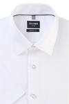 Produktbild fr 'OLYMP Luxor modern fit Halbarm New Kent Kragen Struktur wei'