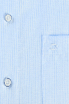 Produktbild fr 'OLYMP Luxor modern fit Halbarm New Kent Kragen Struktur hellblau'