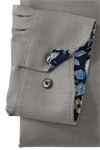 Produktbild fr 'OLYMP Luxor modern fit Hemd Langarm New Kent Kragen Struktur oliv'