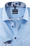 Produktbild fr 'OLYMP Luxor modern fit Hemd Langarm New Kent Kragen Struktur wei'