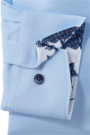 Produktbild fr 'OLYMP Luxor modern fit Hemd Langarm New Kent Kragen Struktur wei'