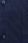 Produktbild fr 'OLYMP Luxor modern fit Hemd Langarm New Kent Kragen Struktur nachtblau'