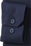 Produktbild fr 'OLYMP No. Six super slim Hemd Langarm New Kent Kragen Struktur nachtblau'