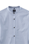 Produktbild fr 'OLYMP Casual regular fit Hemd Langarm Stehkragen Ringel blau'