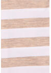 Produktbild fr 'OLYMP Level Five 24/Seven body fit Schlupfhemd Halbarm Haifischkragen Ringel braun'
