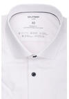 Produktbild fr 'OLYMP Level Five 24/Seven modern fit Hem Halbarm New Kent Kragen Oxford wei'