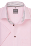 Produktbild f�r 'OLYMP Luxor comfort fit Hemd Halbarm New Kent Kragen rosa'