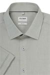 Produktbild f�r 'OLYMP Level Five body fit Hemd Halbarm New Kent Kragen Aircon gr�n'