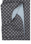 Produktbild fr 'OLYMP Casual regular fit Hemd Langarm New Kent Kragen Muster grau'