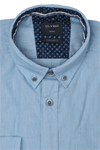 Produktbild fr 'OLYMP Casual regular fit Hemd Langarm Button Down Kragen blau'