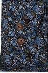 Produktbild fr 'OLYMP Luxor modern fit Hemd Langarm New Kent Kragen Blumenmuster blau'