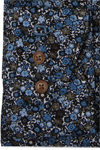 Produktbild fr 'OLYMP Luxor modern fit Hemd extra langer Arm New Kent Kragen Blumenmuster blau'