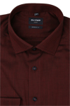 Produktbild fr 'OLYMP Luxor modern fit Hemd Langarm New Kent Kragen Struktur rot'