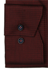 Produktbild fr 'OLYMP Luxor modern fit Hemd Langarm New Kent Kragen Struktur rot'