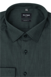 Produktbild fr 'OLYMP Luxor modern fit Hemd Langarm New Kent Kragen Struktur petrol'